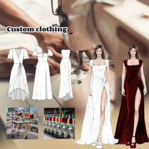 Fabricante de Ropa OEM ODM, Crea Tu Propia Marca, Servicio de Diseño de Ropa Personalizada con MOQ Bajo, Prendas de Alta Calidad, Vestido de Noche <span class=keywords><strong>para</strong></span> Mujer - Product Image 4