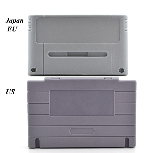 For Nintendo SFC SNES Game Cartridge Case Replacement Repair Shell for SNES Game Card Plastic Shell Case Cover