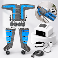 Système de massage pneumatique portable intelligent à compression séquentielle pour le soulagement de l'œdème, la récupération musculaire, les soins de bien-être et l'analyse cutanée