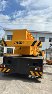 Grúa Hidráulica Usada Premium de 50 Toneladas con Motor Weichai Nacional II/III, Pluma Telescópica y Brazo para Operaciones de Elevación Pesada - Product Image 5