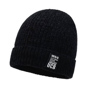 Wholesale Unisex Soft Winter <b>Hat</b> Cap Custom Logo Acrylic Knitted Cuffed Beanie <b>Hats</b> - Product Image 4
