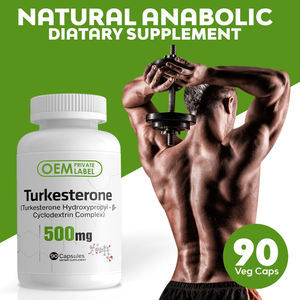 Prix usine OEM 500mg turkesterone capsules compléments alimentaires soins de santé supplément à base de plantes capsules de turkesterone - Product Image 4