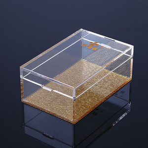 Bán Buôn Custom Made Giá Rẻ Rõ Ràng Trắng Lớn Nhỏ <span class=keywords><strong>Plexiglass</strong></span> Bao Bì Hộp Hình Chữ Nhật Vuông Acrylic - Product Image 4