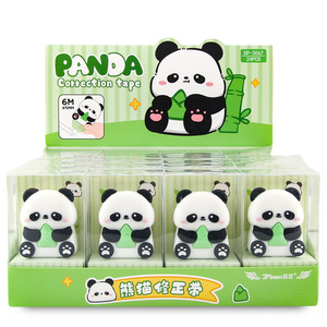 Escuela niños dibujos animados lindo kawaii 3D Panda forma creativa papelería cinta correctora - Product Image 4