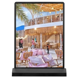 In Stock <strong>A4</strong> USB Desktop Ultra Thin Aluminum Frame Restaurant <strong>Led</strong> Menu Advertisement Sign Double Sided Light Box <strong>Display</strong> - Product Image 5