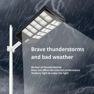 1000W Alles-In-Één Outdoor Led Straatlantaarn Op Zonne-Energie Met Bewegingssensor Ip65 Abs Lichaam Voor Wegverlichting - Product Image 4