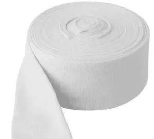 Fabrication de bandage tubulaire élastique de haute qualité médicale maille tubulaire tricotée en coton chirurgical 2 voies sans latex pour le soutien du pansement #1