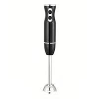 Mixeur Plongeant Électrique en Acier Inoxydable, Mixeur à Main pour Aliments et Jus, Ustensile de Cuisine