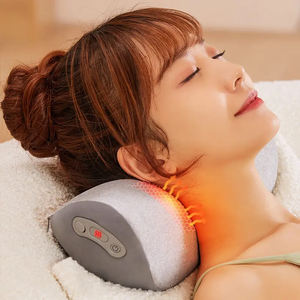 Masajeador Eléctrico Portátil de Cuello y Cintura con Calor de Grafeno, Almohada <span class=keywords><strong>Shiatsu</strong></span> <span class=keywords><strong>en</strong></span> Forma de U para el Hogar y el Coche, Relajación del Cuello y la Espalda - Product Image 4