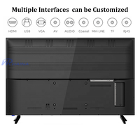 Téléviseur LED UHD 4K 32 40 50 55 pouces, téléviseur intelligent Wifi 4K, téléviseur UHD 4K, téléviseur à écran plat pas cher d'usine, téléviseur LCD LED HD, meilleur téléviseur intelligent