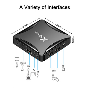 <span class=keywords><strong>WF</strong></span> sortie d'usine nouveau modèle mise à jour du micrologiciel x88 mini pro <span class=keywords><strong>king</strong></span> plus ultra hd android smart tv box x88 pro mini plus - Product Image 4