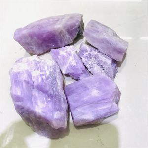 All'ingrosso <span class=keywords><strong>pietra</strong></span> di cristallo naturale grezza guarigione <span class=keywords><strong>Kunzite</strong></span> pietre per la decorazione - Product Image 2
