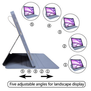 Nouvelle housse en cuir PU rose pour <span class=keywords><strong>iPad</strong></span> <span class=keywords><strong>Pro</strong></span> 11 2024 2025 10.2/10.5/10.9/9.7 pouces étui pour tablette - Product Image 3