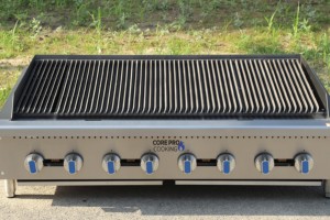 8 Burner BBQ Propane Gas <strong>Grill</strong> 160000 BTU Stainless Steel Commercial Charbroiler <strong>Grill</strong> For Hotel Use - Product Image 4