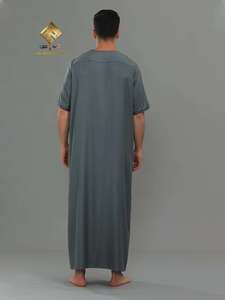 Robe de prière musulmane pour hommes, mode arabe de notre usine - Product Image 1