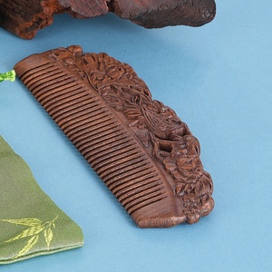 หวีป้องกันไฟฟ้าสถิตแบบมืออาชีพสำหรับร้านทำผม ปรับแต่งได้ หวีซี่ห่างแบบพกพาสไตล์ญี่ปุ่นสำหรับงานแต่งงานสำหรับสาวๆ - Product Image 1