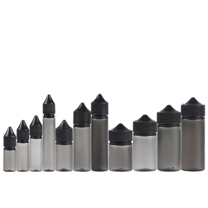 Kho Chai Nhựa V3 15Ml 50Ml 30Ml 60Ml 100Ml <span class=keywords><strong>PET</strong></span> Chai Nước Trái Cây Lỏng Màu Đen Trong Suốt Chai Nhỏ Giọt Chất Lỏng Bóp - Product Image 1