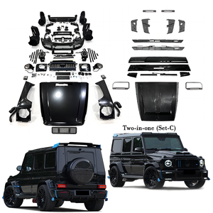 W463 Actualización a W464 W463a B900 Rocket Style Body Kit Set <span class=keywords><strong>C</strong></span> para G Class 89-18y Dry Carbon Fiber Auto Parts PP Car Bumpers - Product Image 1