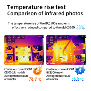 Высокоточный индикатор заряда и разряда батареи, индикатор уровня заряда батареи, тестер емкости baiway TF03K BCS500A - Product Image 5