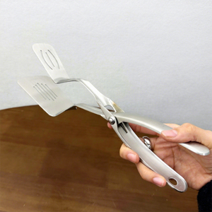Espátula Ranurada de Acero Inoxidable DF921, Utensilio de Cocina Duradero para el Hogar - Product Image 1