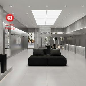 Exhibidores de Ropa Personalizados para Tiendas de Ropa Masculina, Diseño de Exhibidores de Prendas, Estantes para Decoración de Tiendas de Ropa - Product Image 1