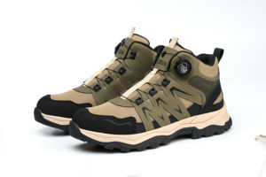 Nuove <span class=keywords><strong>Scarpe</strong></span> Antinfortunistiche alla Moda con Bottone Rotante, Stivali di Sicurezza per Attività all'Aperto, <span class=keywords><strong>Scarpe</strong></span> da Lavoro per Saldatura - Product Image 3