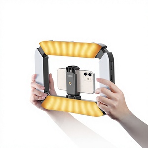 Nouvelle Lampe de studio Ulanzi U200 pour téléphone, anneau lumineux pour caméra, rig vidéo, 2700K-8500K, lampe LED portable pour enregistrement vidéo et vlog - Product Image 4