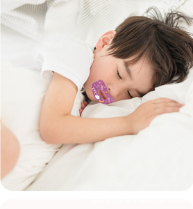 Labios pegatina cerrada boca abierta dormir sellado pegatinas niños boca cerrada dejar de roncar corrección de respiración sello boca pegatina - Product Image 2
