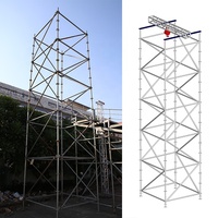 Torre de Estructura Metálica de Acero Dragonstage para Sistemas de Sonido de Altavoces de Conciertos en Grandes Escenarios al Aire Libre