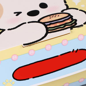 Emballages alimentaires jetables YBLPAK résistants à la graisse, boîtes à hamburgers avec couvercle à charnière, contenants alimentaires à clapet pour hamburgers et sandwichs - Product Image 3