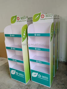 定制零售Pop PVC展示架可回收促销PVC泡沫板促销架零食饮料酒架 - Product Image 4