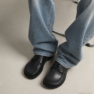 British Style <b>Men</b> Business Casual Genuine Leather <b>Shoes</b> for Office Lightweight Soft <b>Work</b> <b>Shoes</b> Moccasin <b>Shoes</b> - Product Image 5