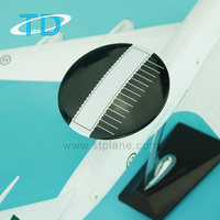 Modèle de bureau de grande taille Boeing B707 Maquette 47CM Saudi Air Force Cadeau d'affaires