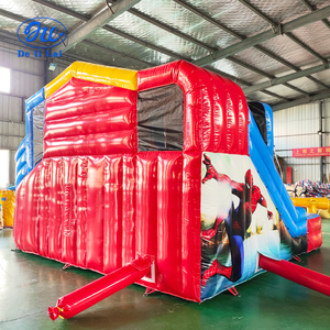 Castillo Inflable Mini <span class=keywords><strong>de</strong></span> Spider-Man, Cama Inflable para Niños, Protección Ambiental, Castillo Pequeño y Resistente para Fiestas - Product Image 6