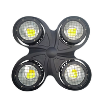 AICPOSE Projecteur LED COB DMX512 4 Yeux 40W Étanche IP65 en Aluminium 4x100W CRI95 3200K-6500K pour Public