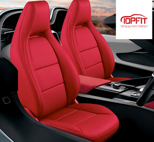 100% coton coussin de siège de voiture siège personnalisé haute qualité Spandex couverture tissu conception Flexible audacieux vierge sièges arrière - Product Image 6
