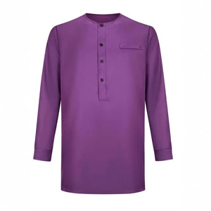 Costume <span class=keywords><strong>Homme</strong></span> Personnalisé ou avec Logo ODM, <span class=keywords><strong>Style</strong></span> Africain Décontracté, Ensemble 2 Pièces Respirant (Haut <span class=keywords><strong>et</strong></span> <span class=keywords><strong>Pantalon</strong></span>), Vêtements Musulmans - Product Image 4