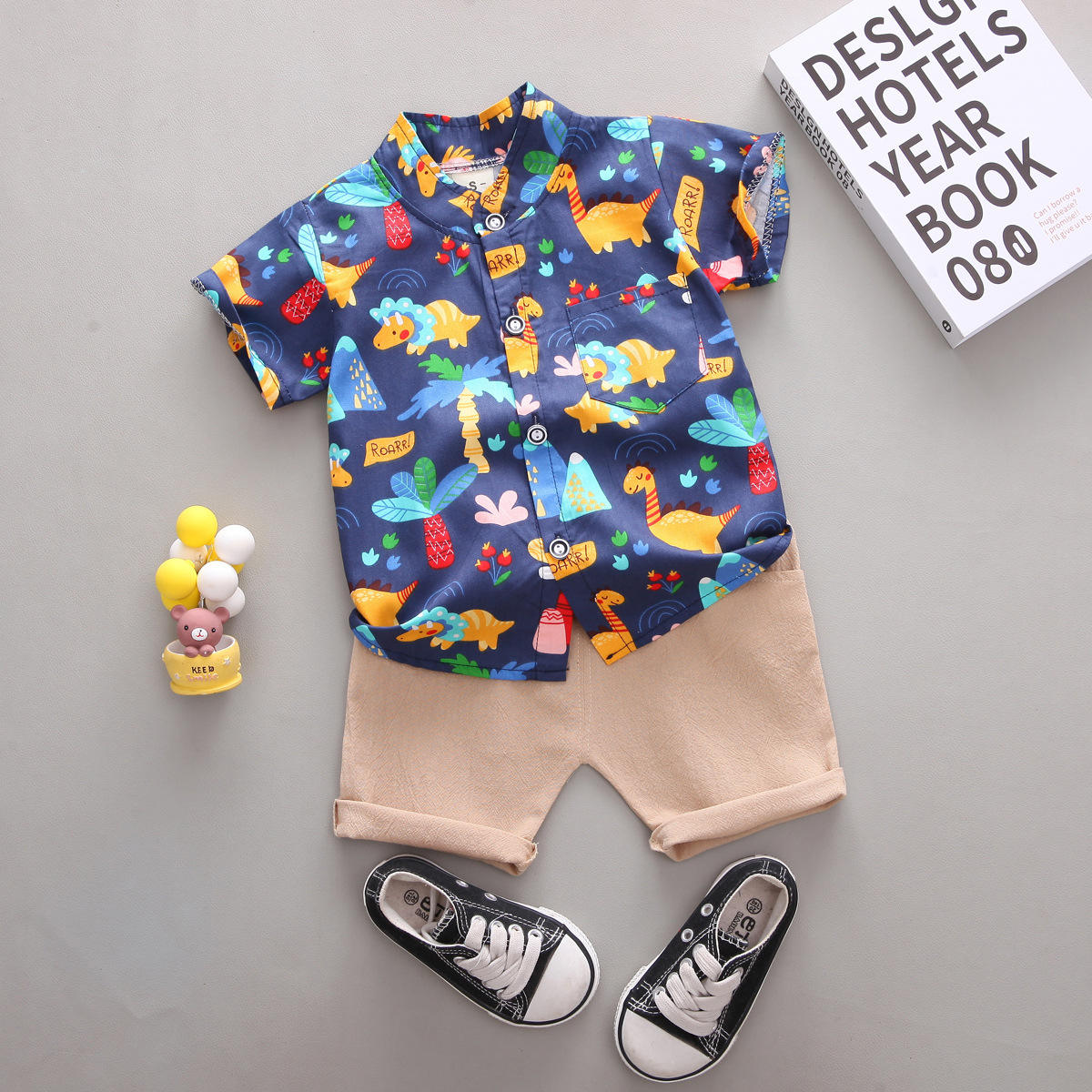 Summer New Baby Clothes Cartoon Cute Little Baby Boy or Girls - Main Image