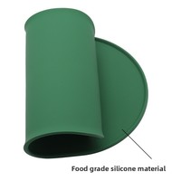 Couvre-gobelets en silicone réutilisables de qualité alimentaire écologiques pour les canettes de soda et de bière, couvre-gobelets en silicone