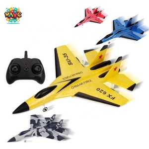 Miniatur pesawat Uack Aviones Remote Control anak-anak, pesawat terbang Rc murah Su 35 Remote Control