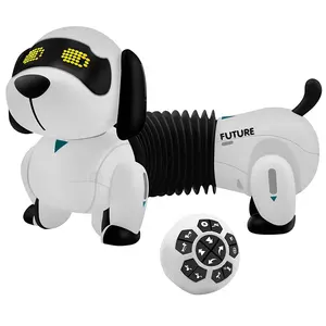 K22 Rc Robothond Die Zich Gedraagt Als Een Echte Hond Interactieve Elektronische Follow Ball Touch Dance Chip Robot Hond Voor Kinderen Geschenken