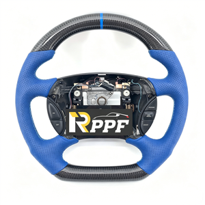 Volante de Fibra de Carbono Real de Ajuste Preciso para Ford <span class=keywords><strong>Mustang</strong></span> 1999 2000 2001 2002 <span class=keywords><strong>2003</strong></span> 2004 - Product Image 1