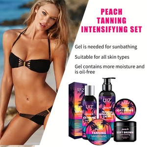 Đào thuộc da gel Mousse ngay lập tức Suntan tan gia tốc lâu dài cơ thể tự Tanner tăng cường sunbed thuộc da gia tốc - Product Image 3