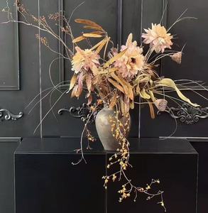 Fleur séchée préservée dans un vase, fabriquée à partir de fleurs fraîches 100% naturelles, plusieurs couleurs, décoration d'intérieur, cadeau pour un ami - Product Image 4