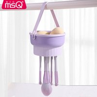 MSQ Nouvelle Arrivée Brosse De Maquillage Nettoyant Silicone Sèche Bol Et Tampon De Nettoyage Tapis Séchoir Et Support Outil Outil De Maquillage