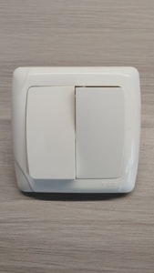 Presa a Muro Europea AGUX a Controllo Singolo Nascosta, Materiale ABS, 10A, 2 Uscite, IP20, 110V/220V - Product Image 3