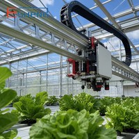 Plateforme de phénotypage de plantes en portique de laboratoire, système d'unité de profilage des traits végétaux en environnement fermé pour le profilage statique des spécimens