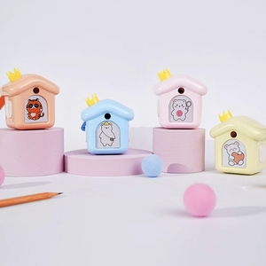 <span class=keywords><strong>Taille</strong></span>-<span class=keywords><strong>crayon</strong></span> manuel portable en forme <span class=keywords><strong>de</strong></span> petite maison mignonne pour enfants, étudiants, <span class=keywords><strong>dessin</strong></span> artistique, fournitures scolaires - Product Image 1