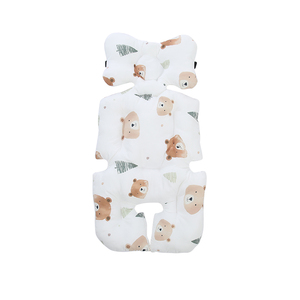 Bán hot Hàn Quốc chống va chạm thời trang ấm áp xe đẩy em bé phụ kiện sốc hấp thụ Ghế đệm - Product Image 3