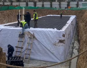 Installation de bassin de rétention d'<span class=keywords><strong>eau</strong></span> de pluie souterrain léger pour jardins et hôtels, en module 100% PP vierge, livré en caisse - Product Image 5